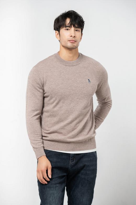 😎【柏奥玛冬季男士纯羊毛100%加厚羊毛衫圆领738款】🥳一件温暖又舒适的羊毛衫，🔥是男士深秋初冬必备单品， 💜居家避不可少的“百搭装备”💖，冬季已到，💕100%棉羊毛的羊毛衫是必备 商品图5