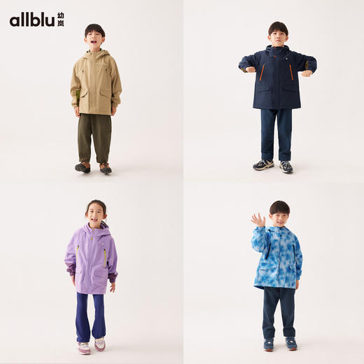 【秋Vol.3】幼岚童装「软软壳2号」户外款外套挡风保暖24秋季新款儿童男女童 商品图2