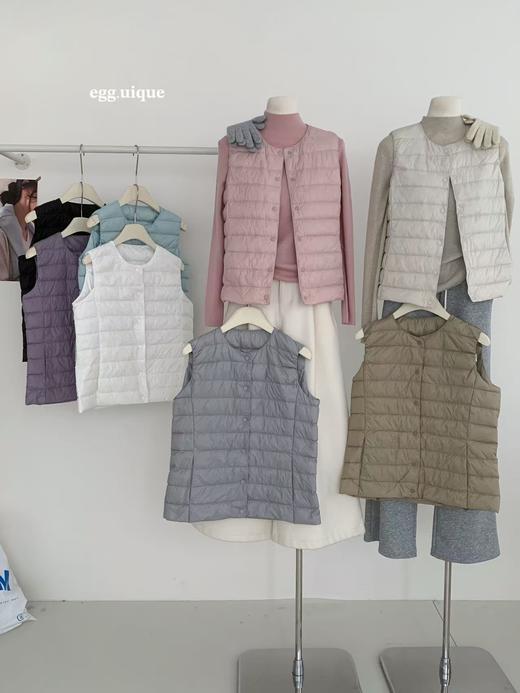 正品𝐞𝐠𝐠.胶囊冬季保暖神器叠穿百搭羽绒服 商品图1