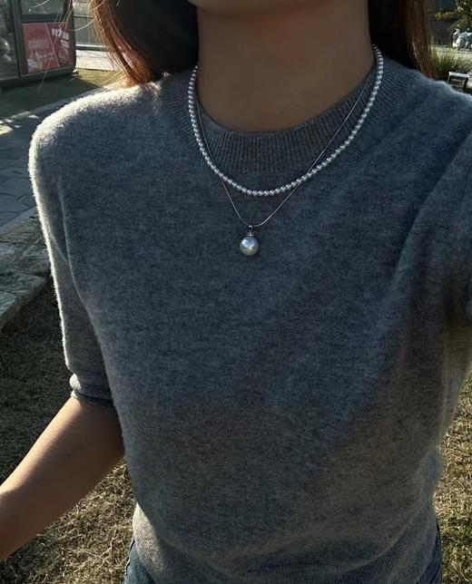 超难订4mm珍珠项链进口施华母贝珍珠 商品图14