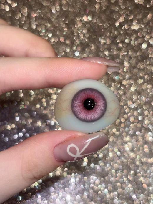 illusionDuck 粉绒绒 半年抛 两片 14.5mm 参考着色 13.8mm 基弧 8.6 含水 38% 新锐国货 商品图4