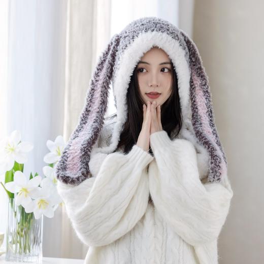 苏苏姐家绒绒动物帽手工DIY编织钩针毛线团自制帽子材料包冬 商品图1