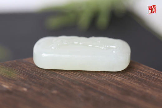 和田玉白玉生肖【虎】吊坠 配精美挂绳 商品图4