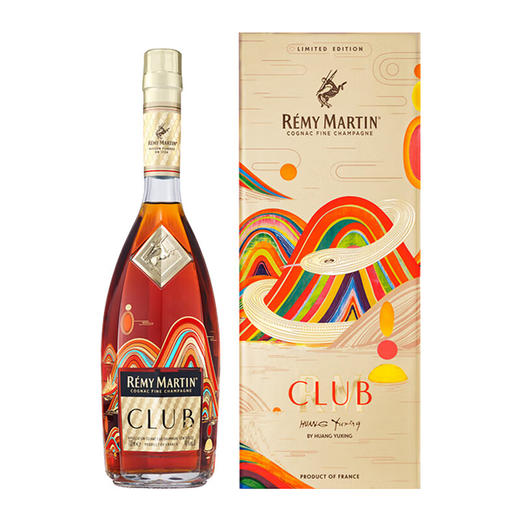 【有税版】人头马CLUB特级 2025年蛇年礼盒 干邑白兰地洋酒 700ml 商品图0