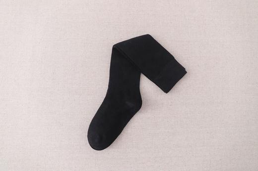 【金蛇献瑞】女士棉质及膝小腿袜颜色随机（黑 咖）1双/份【NB】 商品图1