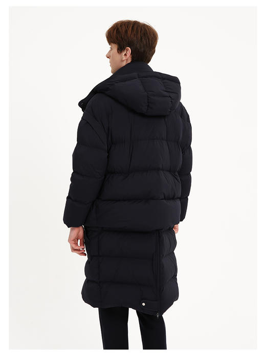 callisto藏青色鹅绒羽绒服 商品图4