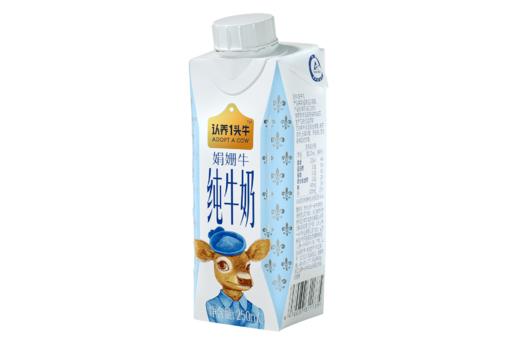 认养一头牛娟姗纯牛奶250ml*10 商品图1