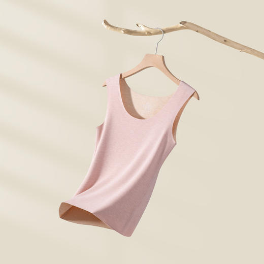 连绵· 羊绒蚕丝保暖背心 商品图2