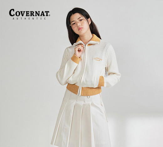 Covernat2024春夏新品潮牌长袖休闲针织衫CO2401KT78 商品图0