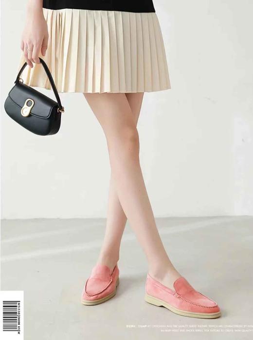 【顺丰包邮】04329 洛诗琳超越LP一脚蹬羊京皮乐福鞋0156 商品图2