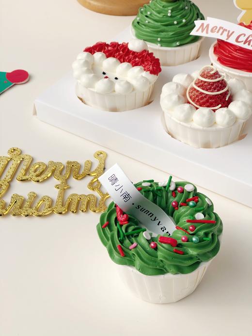  让人无法拒绝的圣诞雪人版cupcake 商品图8
