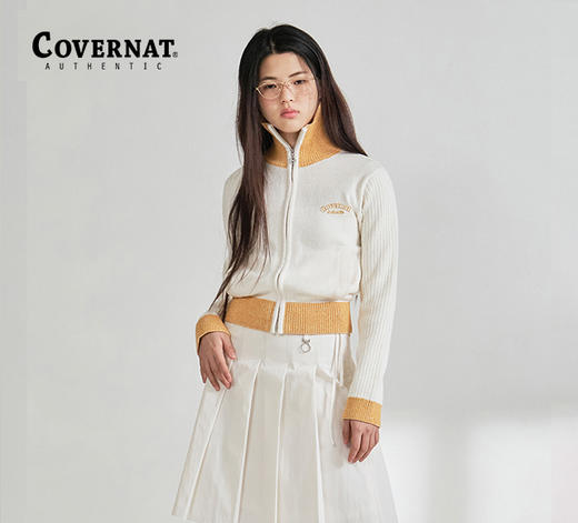 Covernat2024春夏新品潮牌长袖休闲针织衫CO2401KT78 商品图1