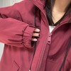 ZB连帽抽绳小字母刺绣夹棉外套（红） 冬季 944010690321 商品缩略图3