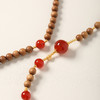 【喜乐·老山檀南红串珠项链手串·带证书】敦煌福泽小众祈福老山檀手串 商品缩略图7