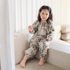 【云优选】BabyStormi宝宝秋冬季家居服双层竹棉纱布女童长袖套装竹纤维儿童睡衣（周六日不发货） 商品缩略图6