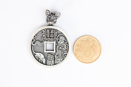矩德泉坊 纯银手作  本命星官鼠挂扣（3厘米版）QY401010804 商品图8