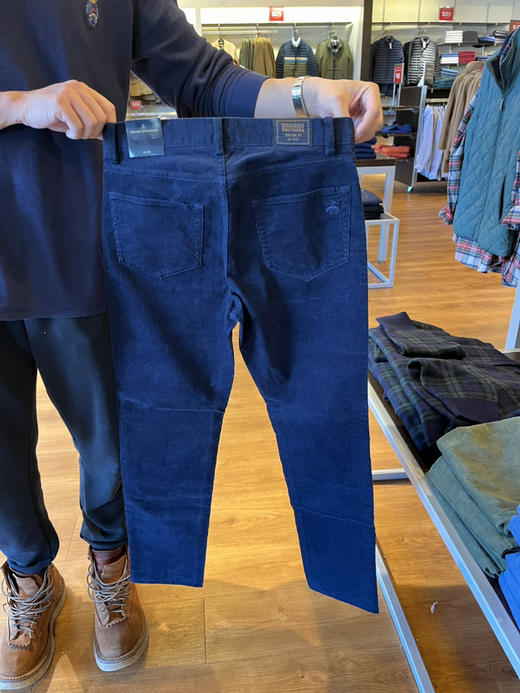 黑五好折！Brook brothers布克兄弟新款男士灯芯绒休闲裤 商品图5