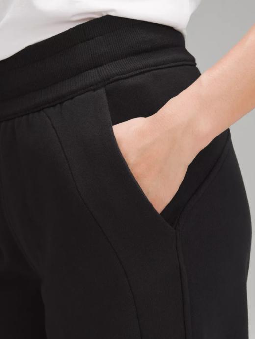 LULU 2024冬季新款 女士 加绒 Scuba中腰 纯棉直筒裤长裤 Z-12200 商品图4