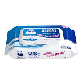 洁云湿厕纸40片