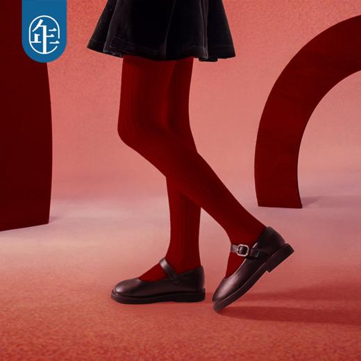 年衣童装女童袜子连体袜冬新款儿童百搭打底加绒保暖袜子打底裤袜 商品图0