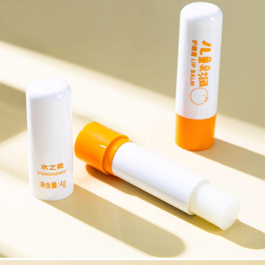 水之柔儿童亲润护唇膏4g 商品图0