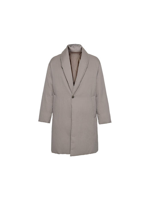 callisto大师系列驼色白鹅绒羽绒服 商品图0