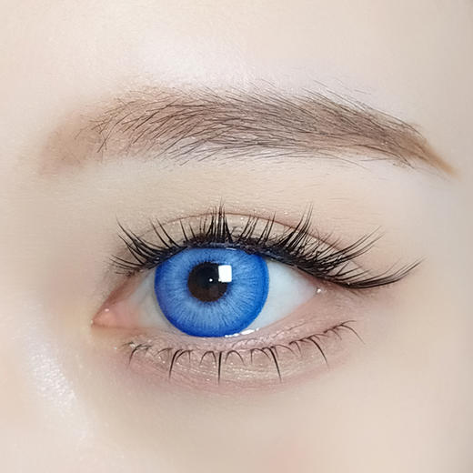 NKMAXCON 蔚蓝星球 日抛 2片 14.5mm 参考着色 14.0mm 基弧 8.5 含水 42% 新锐国货 商品图1