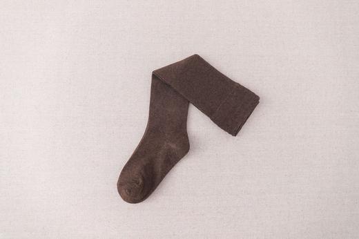 【金蛇献瑞】女士棉质及膝小腿袜颜色随机（黑 咖）1双/份【NB】 商品图2