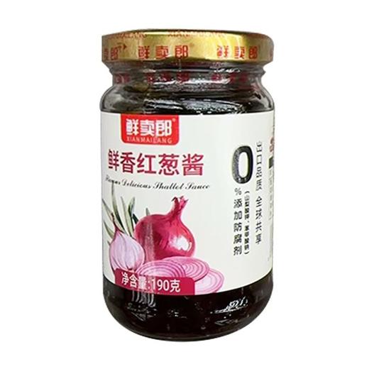 鲜卖郎 红葱酱 190g/瓶 商品图0