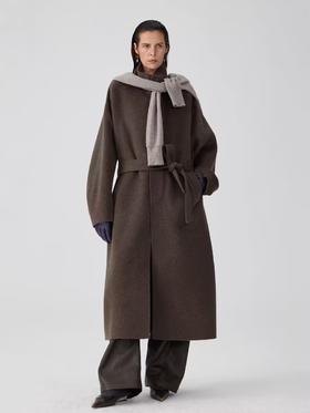 Simple Project/Y24217/羊毛双面呢立领大衣