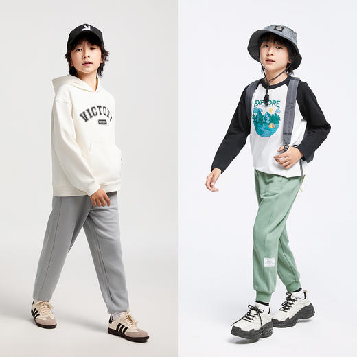 男童活力潮搭卫裤长裤新款安奈儿童装小程序专享EB436503 商品图3