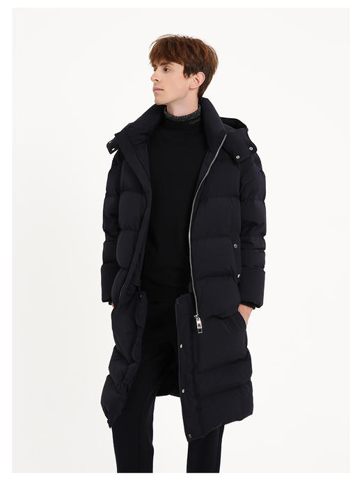callisto藏青色鹅绒羽绒服 商品图2