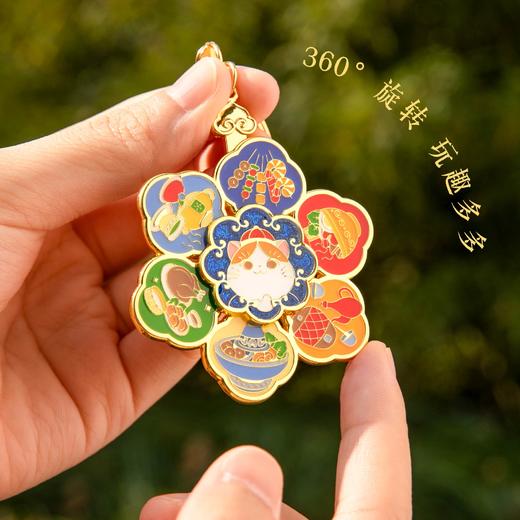 【故宫挂饰】宫猫转转钥匙扣国风文创书包可爱挂饰 商品图5