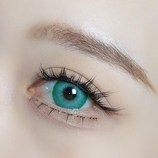 NKMAXCON 薄荷星云 日抛 2片 14.5mm 参考着色 14.0mm 基弧 8.5 含水 42% 新锐国货 商品图1