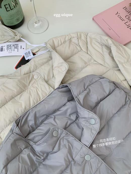 正品𝐞𝐠𝐠.胶囊冬季保暖神器叠穿百搭羽绒服 商品图12