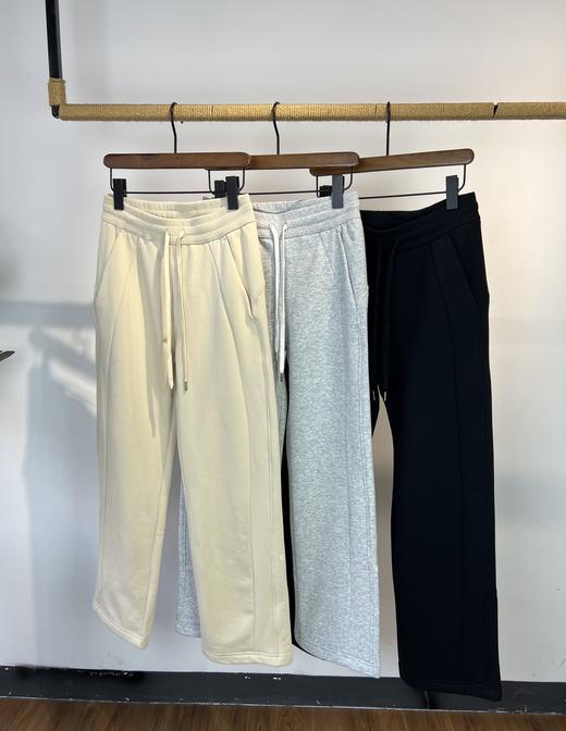 LULU 2024冬季新款 女士 加绒 Scuba中腰 纯棉直筒裤长裤 Z-12200 商品图11