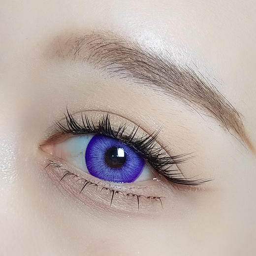 NKMAXCON 黑紫风暴 日抛 2片 14.5mm 参考着色 14.0mm 基弧 8.5 含水 42% 新锐国货 商品图2