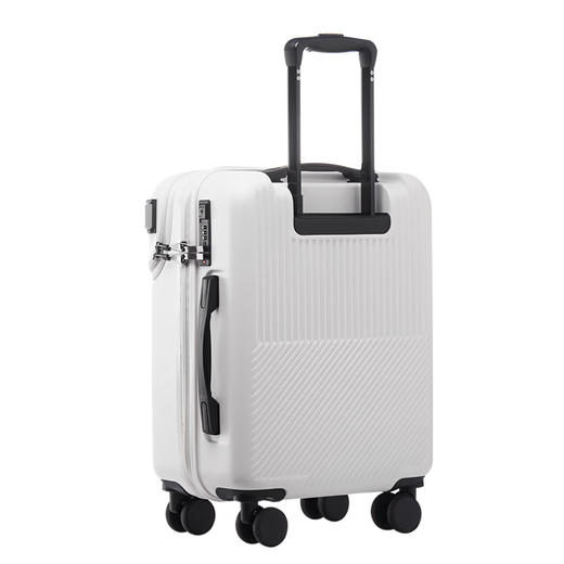 途帮TOBOOG前开口PC拉杆箱轻音万向轮充电接口旅行箱登机箱20英寸2106 商品图7