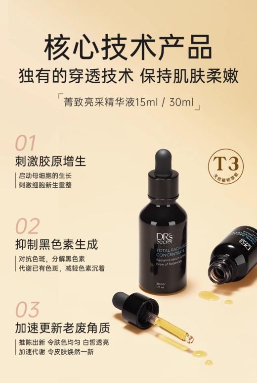 皙之密菁致亮采精华液 T3 商品图0