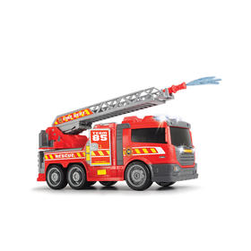 德国Dickie 儿童大号喷水仿真消防车惯性声光模型玩具男孩新款 3岁+