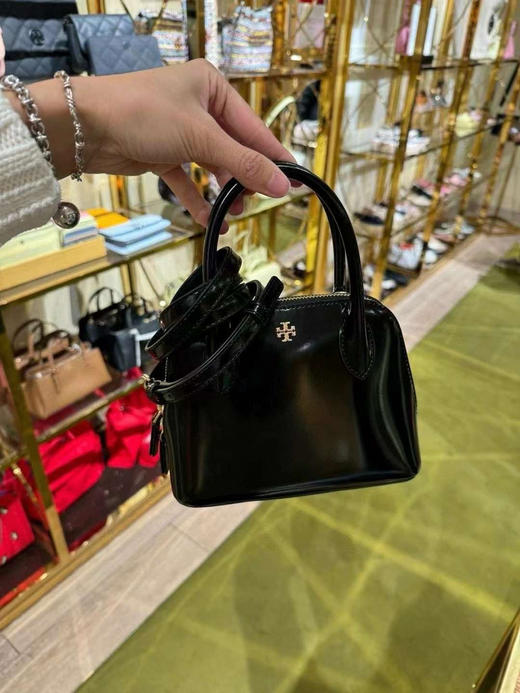 ¥1599🇺🇸漆皮新款TB新款Emerson迷你贝壳包😍超可爱的迷你贝壳包～ 可以放得下plus手机容量🉑️！ 商品图7