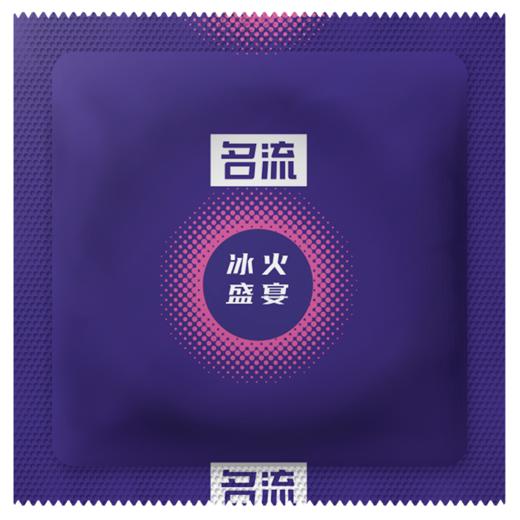 名流避孕套安全套3盒84只装 性感五合一 冰火六合一 至薄002大盒情趣套套计生情趣 商品图10