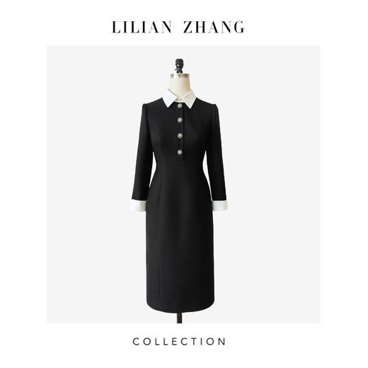 C-“定制”—“都市力量”——永恒经典—— （一衣两穿）法式小黑裙 2401196 商品图0