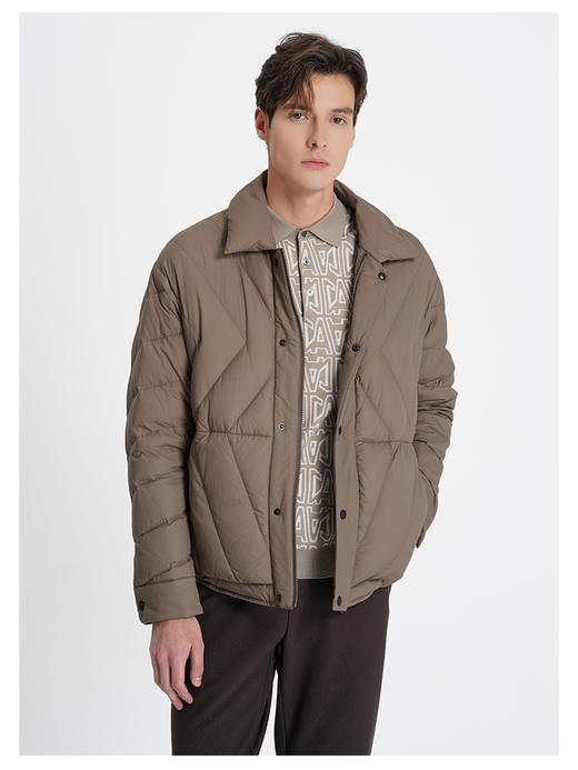 callisto乐行系列咖啡色羽绒服 商品图2