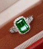 1.29ct刻面祖母绿戒指 商品缩略图1