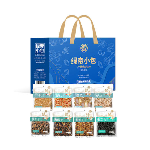 绿帝海味佳肴海产品干货礼盒603g 商品图0