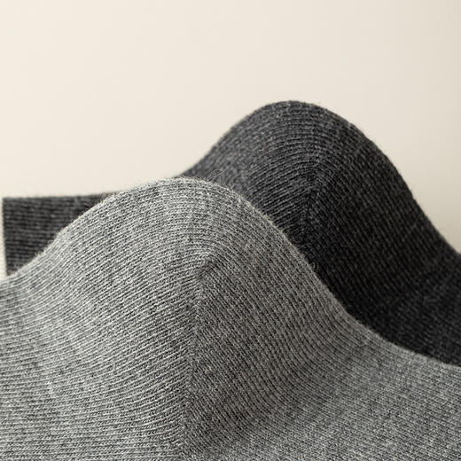 洁丽雅棉质5双装女士长筒袜高支无骨柔软舒适透气时尚潮流女袜 商品图9