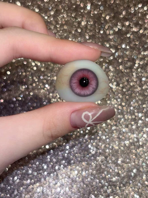 illusionDuck 粉绒绒 半年抛 两片 14.5mm 参考着色 13.8mm 基弧 8.6 含水 38% 新锐国货 商品图3