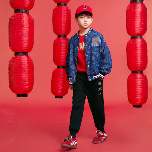 男女童梭织外套春季新款安奈儿童装实体店同款AM515501 商品图3