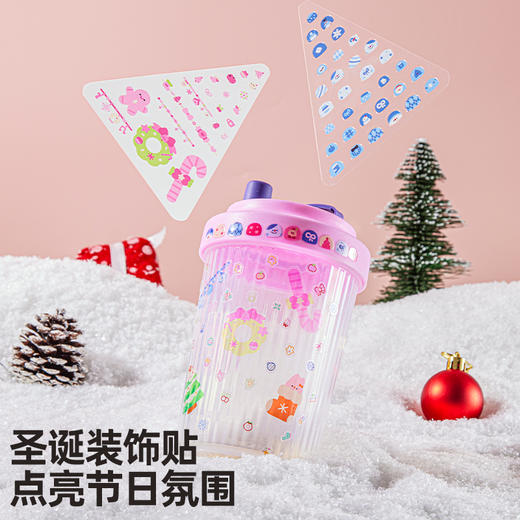 【云优选】美乐童年圣诞节礼物公主美甲包儿童穿戴甲女孩贴纸套装指甲贴玩具（使用后不支持7天无理由退换货，介意慎拍） 商品图7
